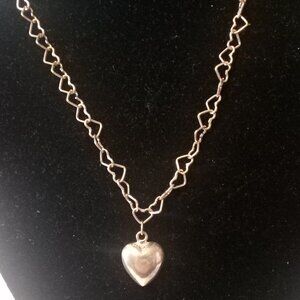 Sterling Silver Heart Necklace